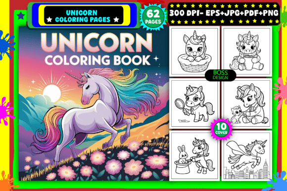 Download Unicorn Coloring Pages for Adults - Coloring Collection