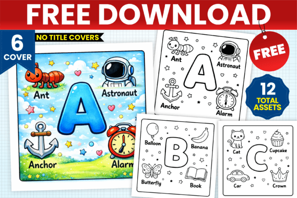 Download Free ABC Letter Coloring Pages for Kids - K Collection