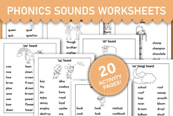 Download Phonics Sounds Worksheets - K Collection