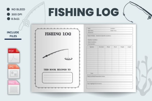Download Fishing Logbook Printable - K Collection