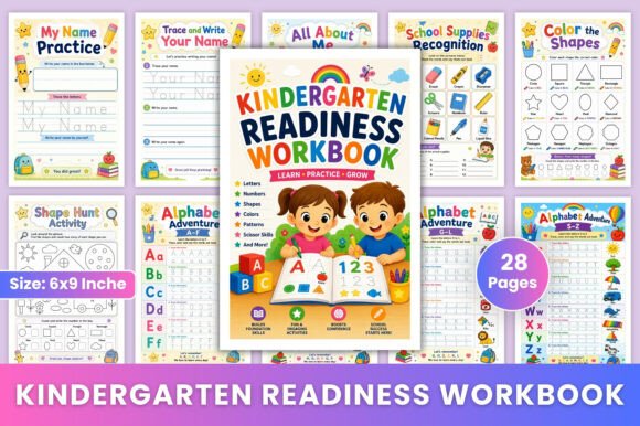 Download Kindergarten Readiness Workbook - K Collection