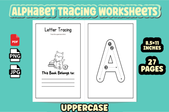 Download Alphabet Tracing Worksheets for Kids - K Collection