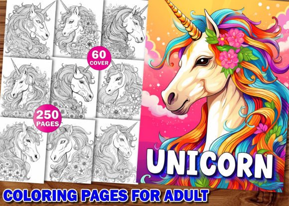 Download 250 Unicorn Coloring Pages for Adults - Coloring Collection