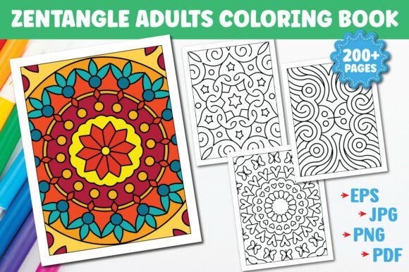 Download Zentangle Coloring Pages for Adults - Coloring Collection