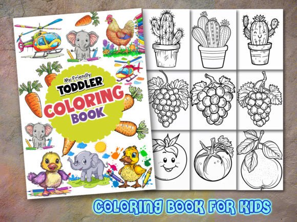 Download Toddler Coloring Pages and Coloring Book - K Collection