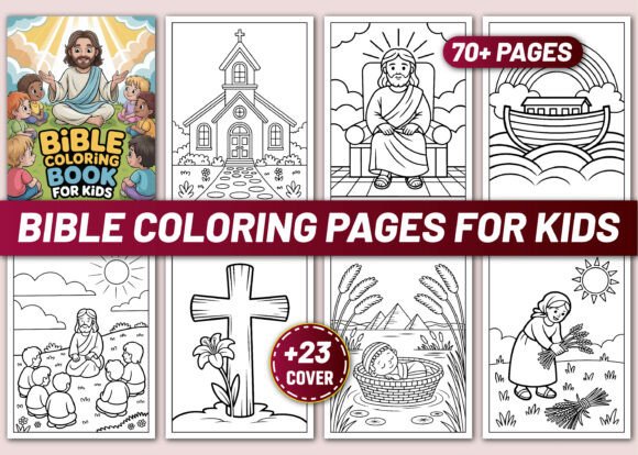 Download Bible Coloring Pages for Kids - K Collection
