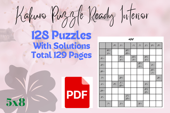 Download Kakuro Game Puzzle KDP Book - K Collection