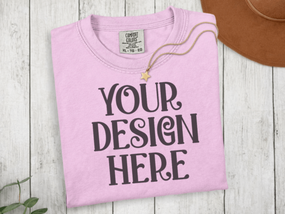 Download Blossom CC1717 Flat Lay T-shirt Mockup - K Collection